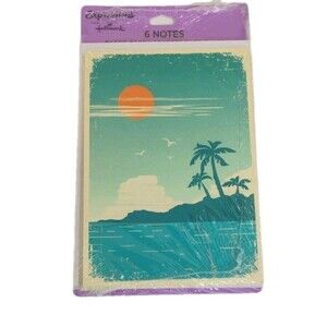 Hallmark cards invitations Blank Inside Sunset Beach Tropical